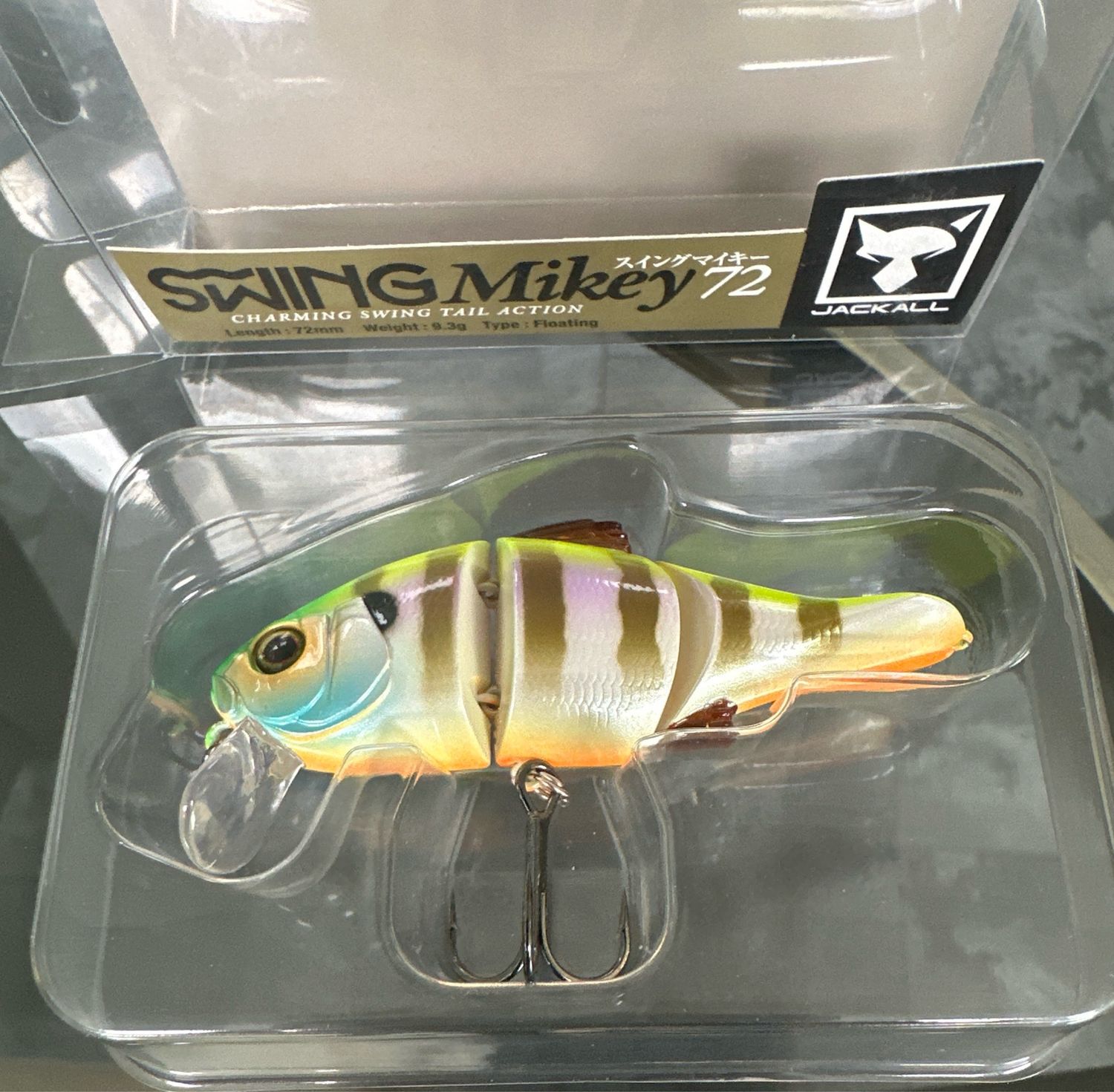 Jackall Swing Mikey 72 Chart Back Pearl Gill
