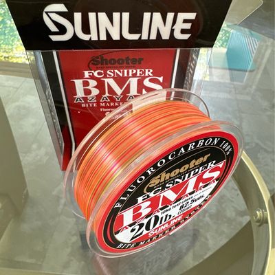 Sunline Flourocarbon FC Sniper BMS Azayaka 20lb 75m 10kg Test Class Dia:0.380mm