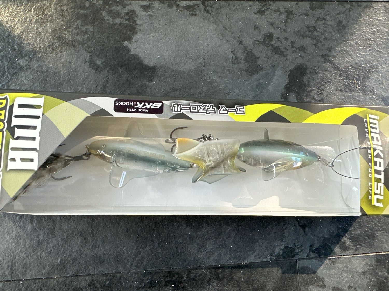 Imakatsu UMA Death Roll Ghost Mirror Hasu Topwater JDM