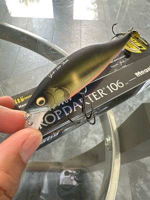 Megabass Prop Darter 106 NEW Mat Ochi Ayu LBOII 1/2oz 106mm NIP