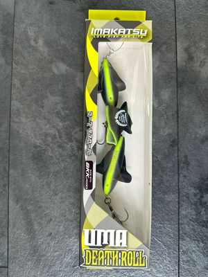 Imakatsu UMA Death Roll Basser Allstar Classic 33g Slow Sinking, 150mm Topwater #950