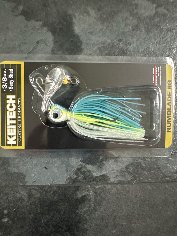 Keitech Rumblade Jig BRAND NEW 3/8oz Sexy Shad. NIP