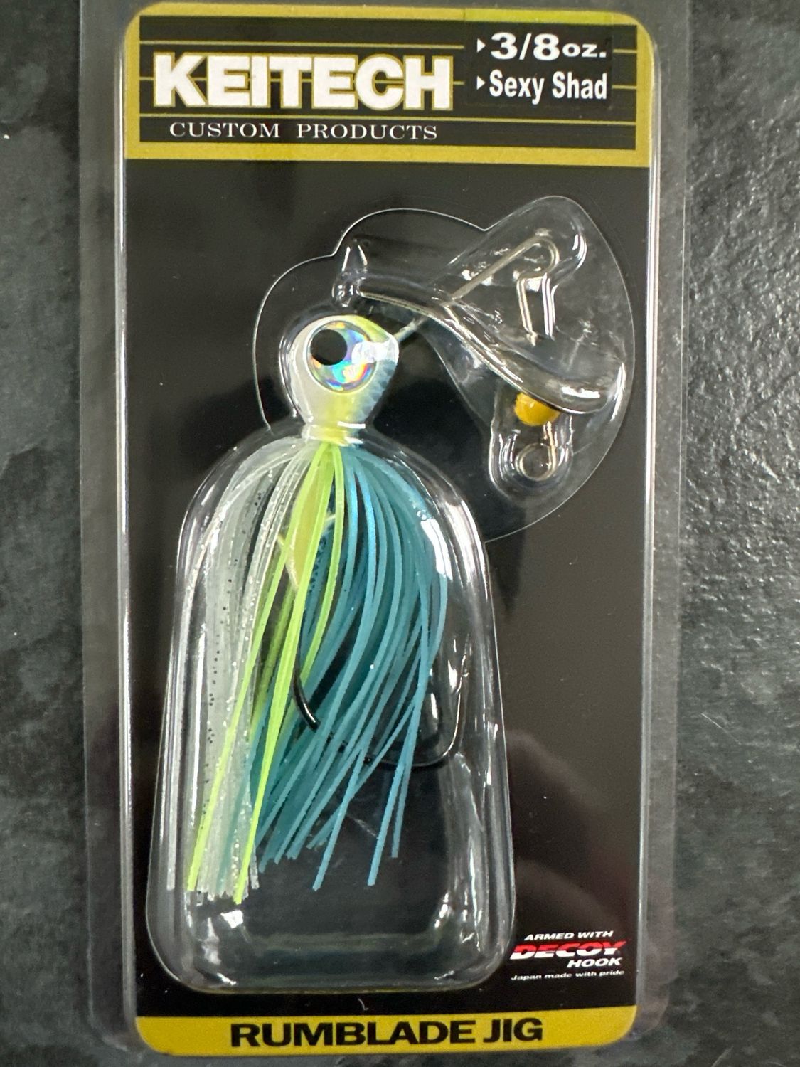Keitech Rumblade Jig BRAND NEW 3/8oz Sexy Shad. NIP
