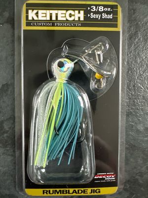 Keitech Rumblade Jig BRAND NEW 3/8oz Sexy Shad. NIP