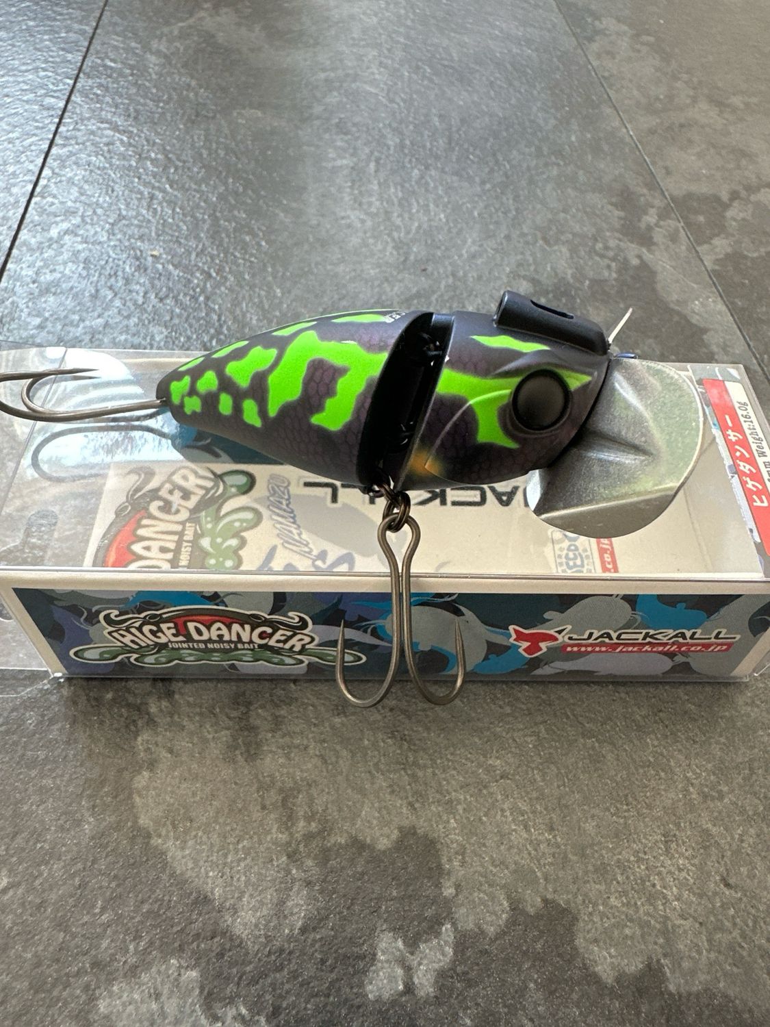 Jackall Hige Dancer Jointed Noisy Bait 66mm / 16.0g Yadoku Monster