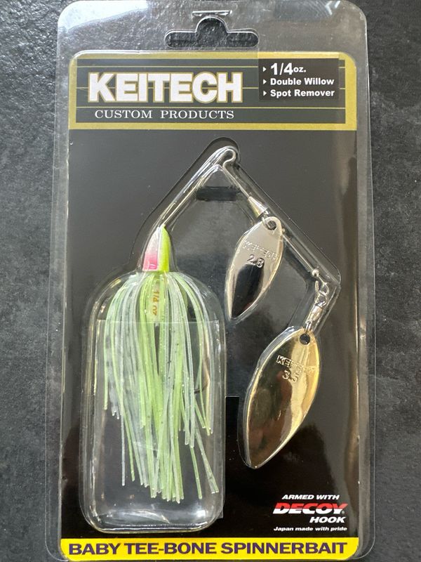 Keitech Baby Tee-Bone Spinnerbait Dw 1/4oz 512 Spot Remover