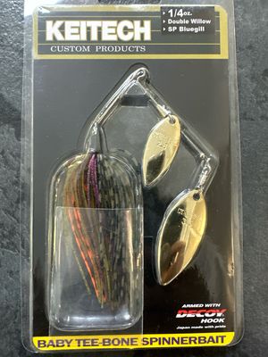 Keitech Baby Tee-Bone Spinnerbait DW 1/4oz 510 SP Bluegill