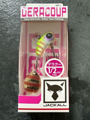 Jackall Deracoup 1/2oz Chart Back Bluegill Stripe