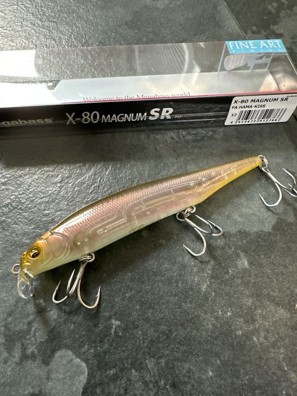 Megabass X-80 Magnum SR 12 FA Hama-Kiss 115mm / 15g / Floating Type