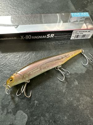 Megabass X-80 Magnum SR 12 FA Hama-Kiss 115mm / 15g / Floating Type