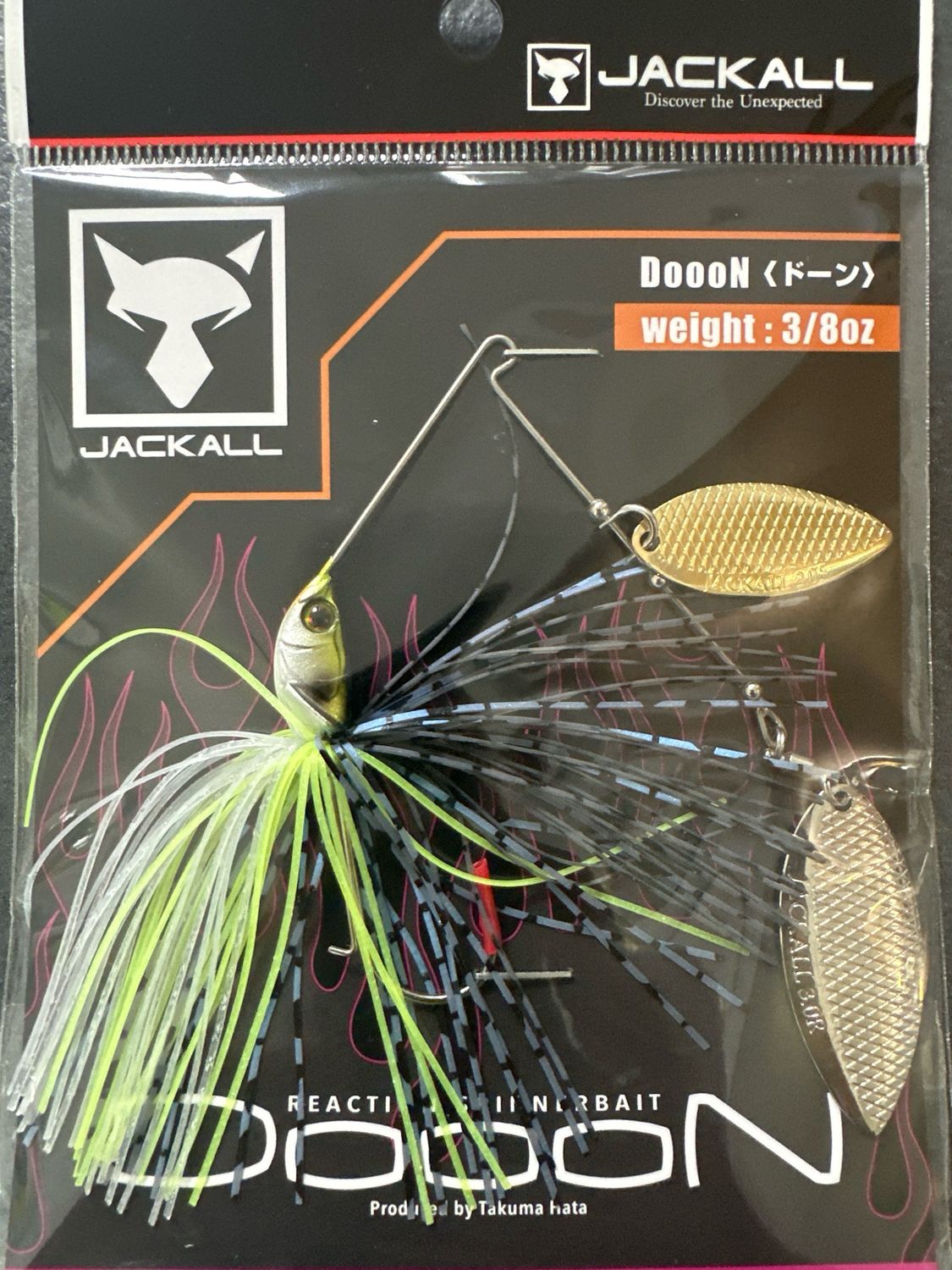 Jackall Dooon Reaction Spinnerbait 3/8oz Sexy Pro Blue