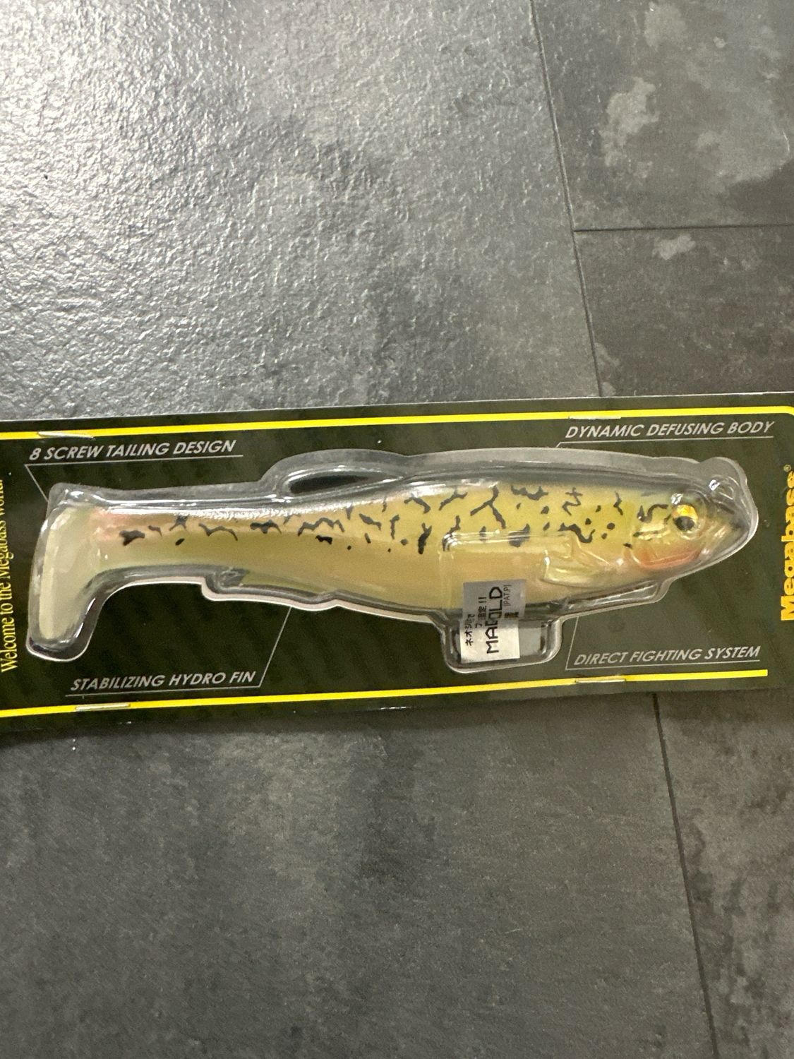 Megabass Magdraft 6inch #19 Nude Bass