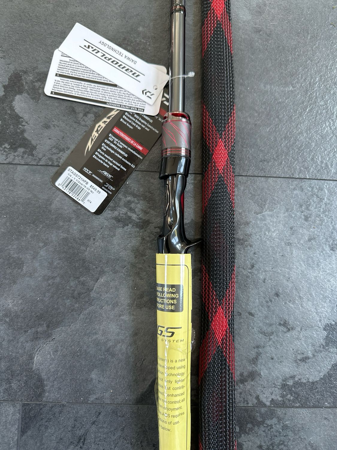 Daiwa Steez AGS, GREAT QUICK SALE! 7’2” 1 Piece Heavy, Fast Casting Rod. 1/4 - 1-1/2oz, 16-30lb Line Rating. New With All Tags. ALWAYS Shipped Very Safely And By Next Business Morning.