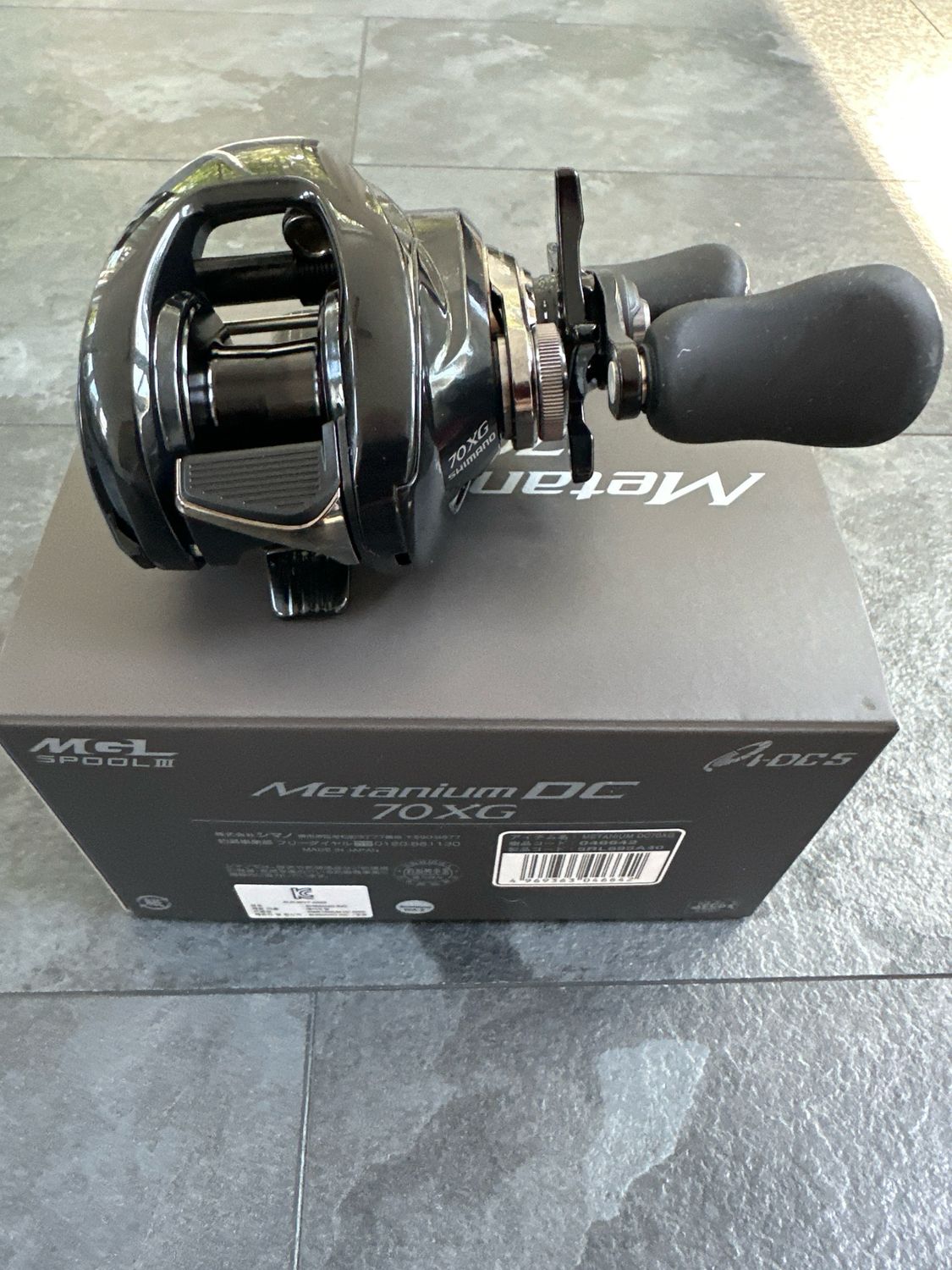 Shimano Metanium Right Handed DC 70XG. JDM Baitcasting Reel Gear Ratio - 8.1:1, NIB. Brand New From Japan.
