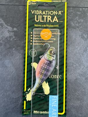 Megabass Vibration X ULTRA Rattle In #1 FA Gill 76mm 5/8oz