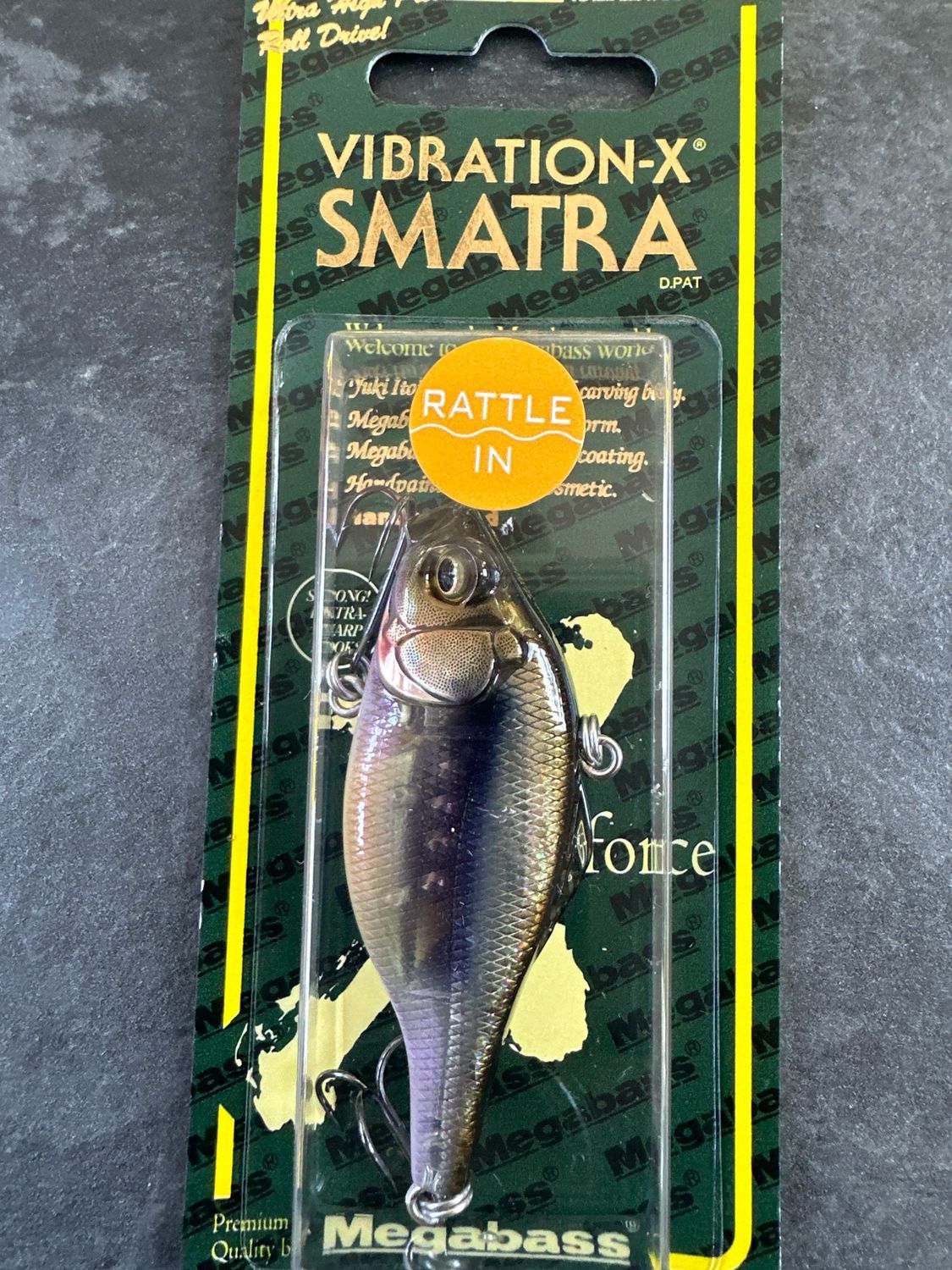 Megabass Vibration X SMATRA Rattle In #9 Kasumi Ito