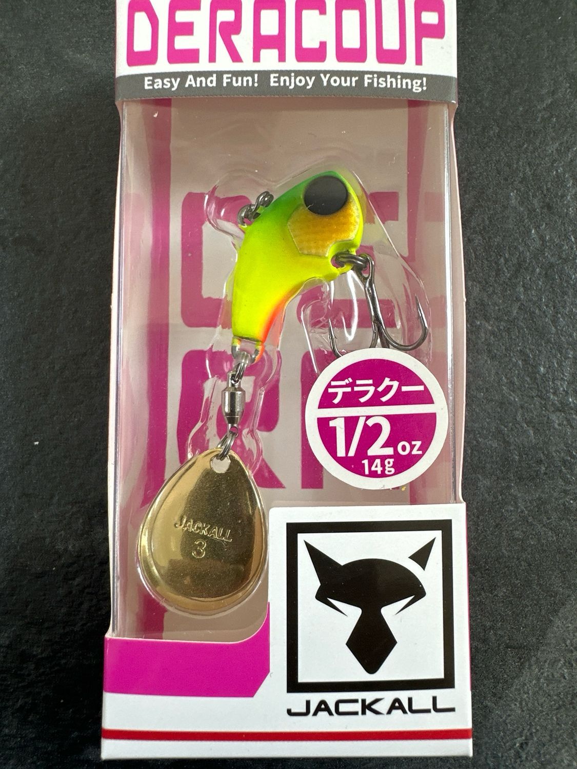 Jackall Deracoup 1/2oz Dera Chartreuse