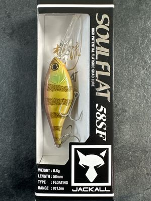 Jackall Soul Flat 58SF Flatside Shad SK Noike Gill 58mm 6.8g