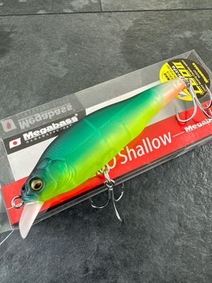 Megabass X-80sw LBO Shallow #11 Mat Lime 82mm 12g Sinking