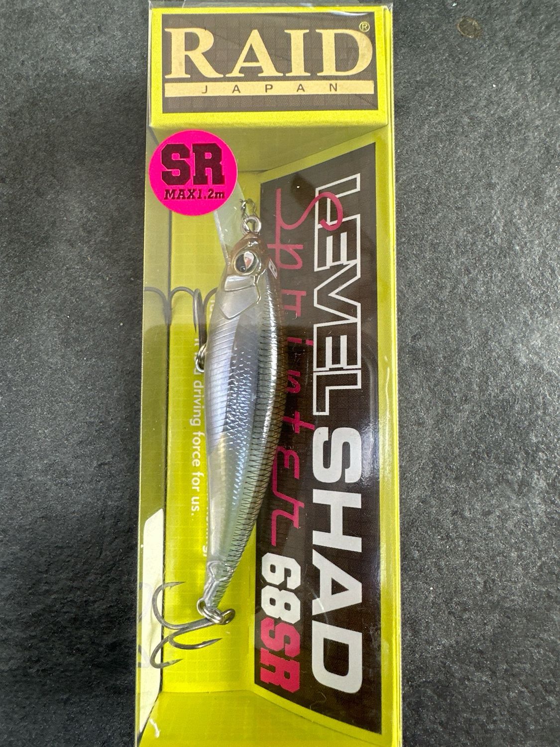 Raid Japan Level Shad Sprinter 68SR Baby Wakasagi 68mm 5.6g