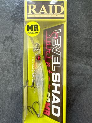 Raid Japan Level Shad Sprinter Stealth Chart 68MR JDM Finesse 6.5-7&#39; Depth NIB