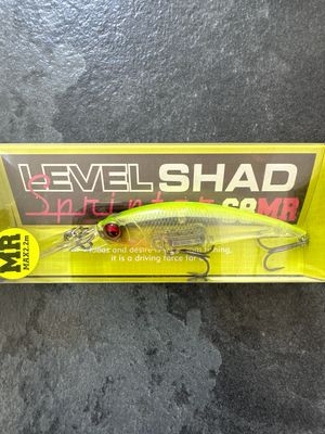 Raid Japan Level Shad Sprinter Stealth Chart 68MR JDM Finesse 6.5-7' Depth NIB