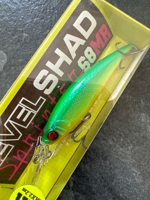 Raid Japan Level Shad Sprinter 68MR Lime Chart 68mm 5.9g