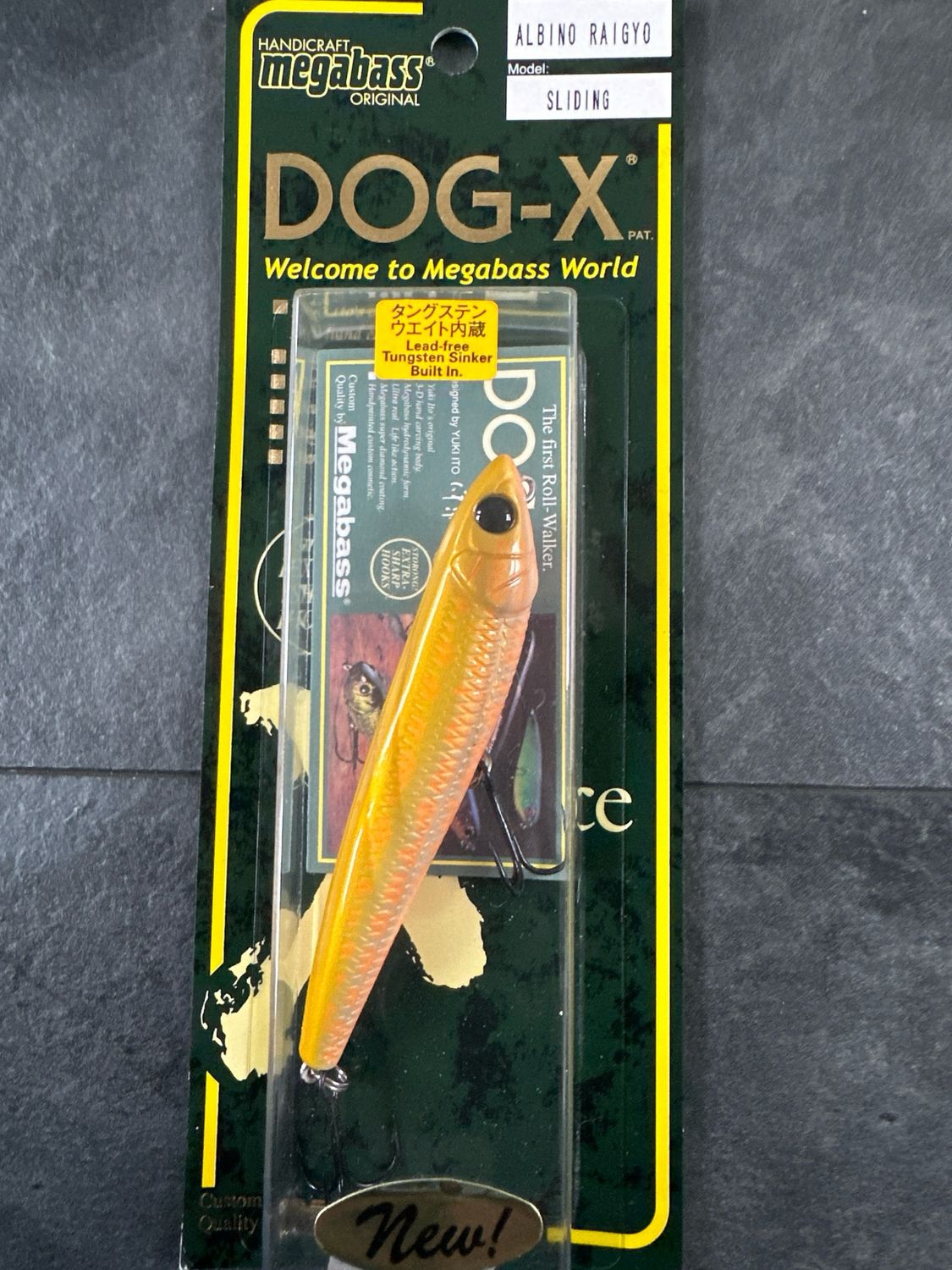 Megabass Dog-X Sliding #41 Albino Raigyo 80.0mm 1/4oz