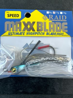 Raid Japan Maxx Blade Type-Speed Blade Jig 11g Smoky Pearl