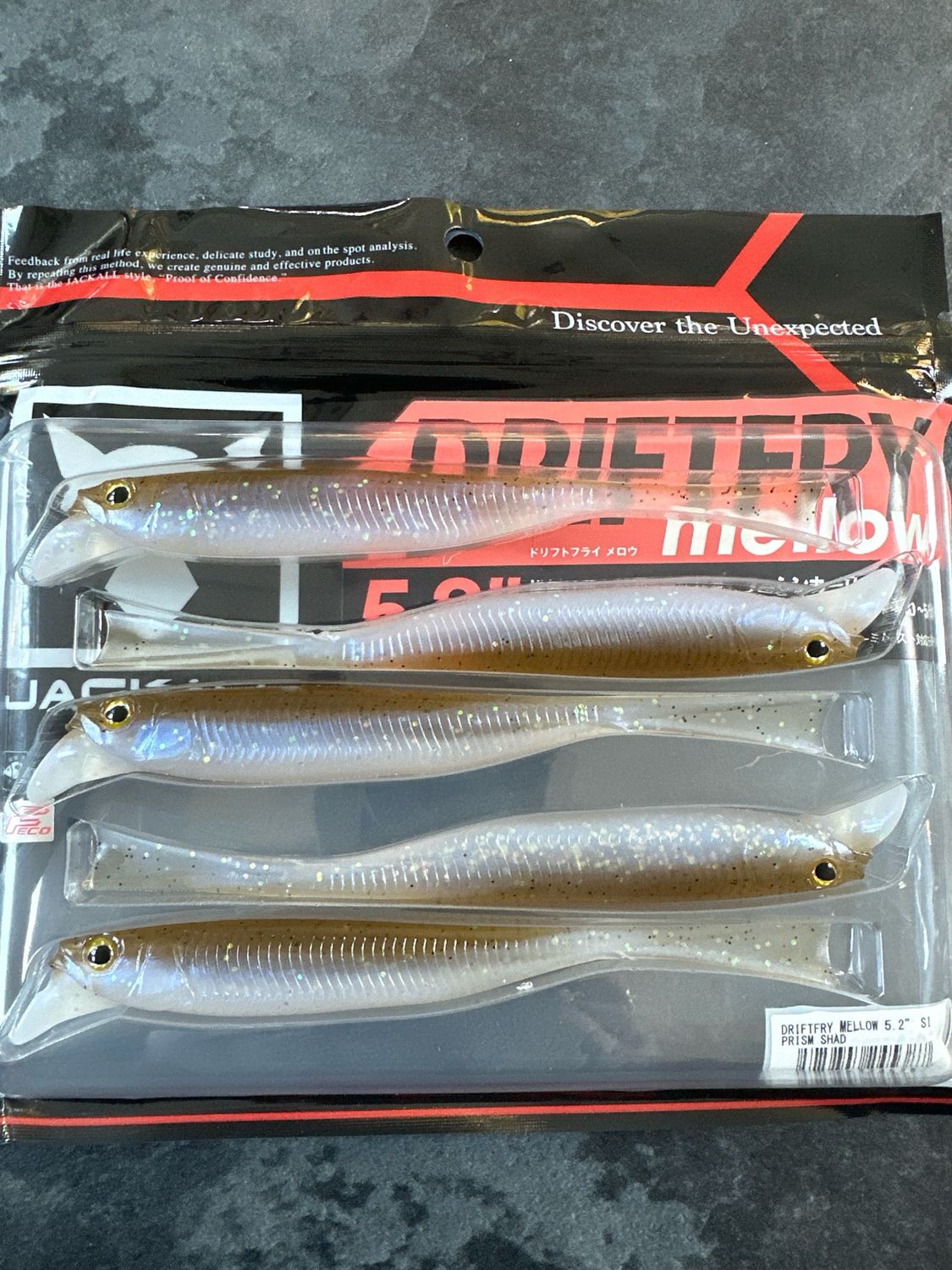 Jackall Driftfry Mellow 5.2&quot; Prism Shad