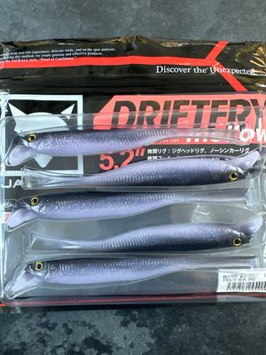 Jackall Driftfry Mellow 5.2” Stealth Neon Shad