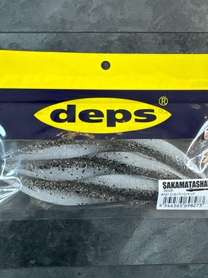 Deps Sakamata Shad 5” #127 Silver Shad. Fresh And New In Packages. 6baits/pack