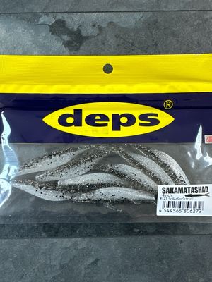 Deps Sakamata Shad 4inch #127 Silver Shad 8baits/pack