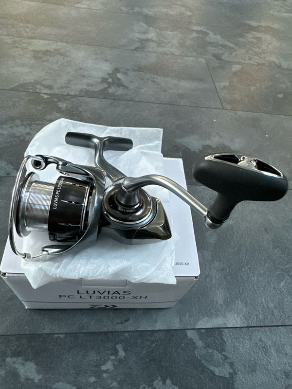 Daiwa Luvias 2024 PC LT3000-XH. 6.2:1, Magsealed, 22lb Drag, 200m/10lb Braid, 170m/15lb Braid. NIB