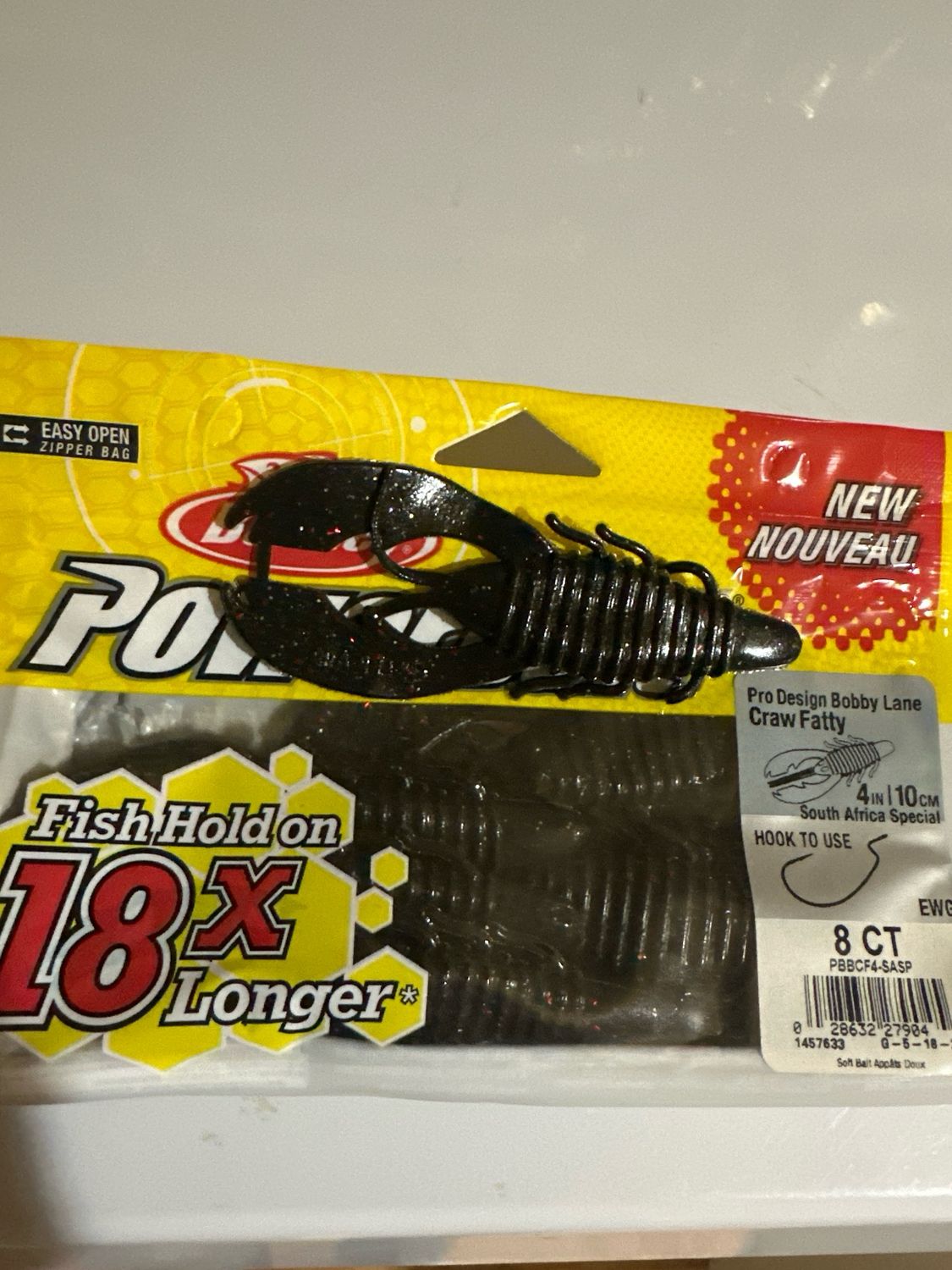 Berkley Powerbait Craw Fatty 4” South Africa Special