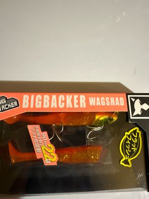 Jackall Big Backer Wagshad Bigbacker 90mm (app 3.5”) 22g (3/4oz+). Exact Bait In Pics. NIP