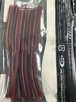 OSP HP 3D Wacky 4.3inch TW198 Natural Mimizu 9baits/pack