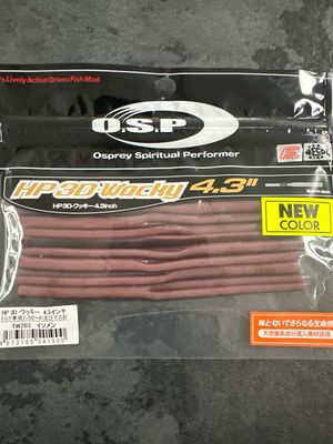 OSP HP Wacky 4.3inch TW203 Isomen 9baits/pack