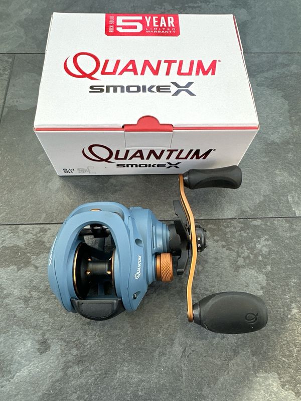 Quantum Smoke X SMX100 6.1:1RH Baitcasting Reel