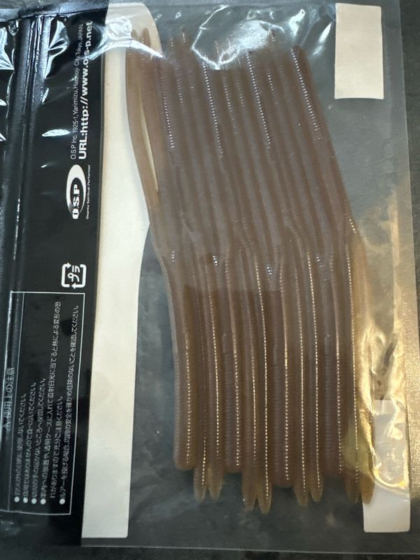 OSP HP Wacky 5inch W075 Stealth Mimizu 8baits/pack