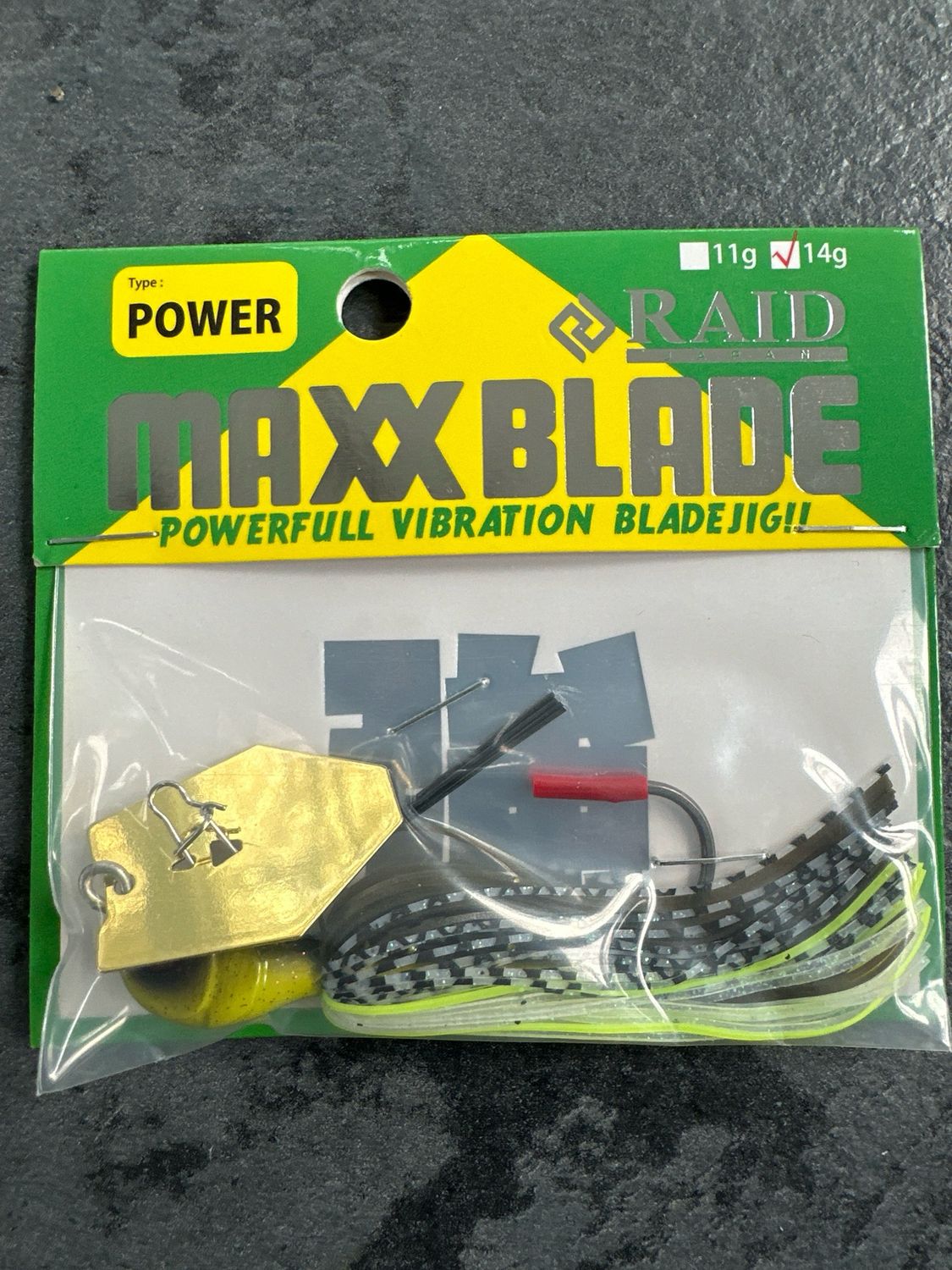 Raid Japan Maxx Blade Type-Power 14g #MBP07 Guricha Shad