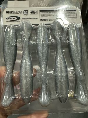 OSP HP Fish 3.7inch TW176 Green Thunder 5baits/pack