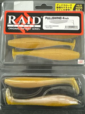 Raid Japan Fullswing 4inch #103 Jewel Wakasagi 6pcs/pack