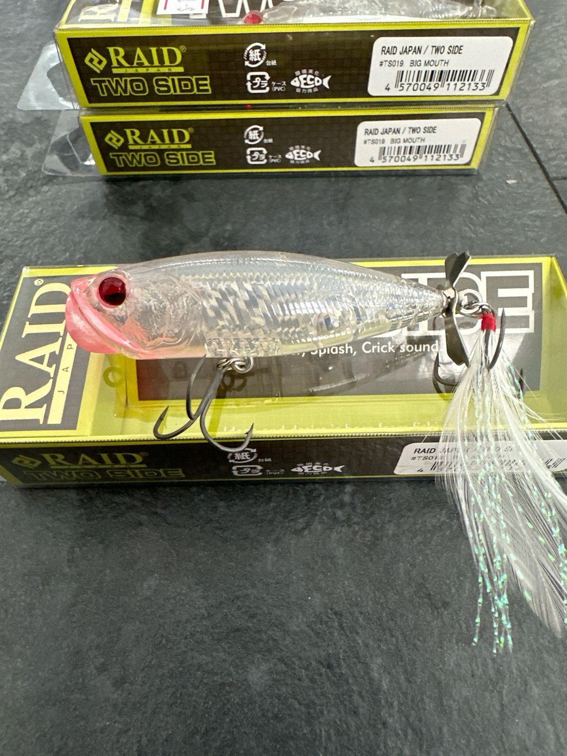 Raid Japan Two Side #TS019 Big Mouth Topwater JDM Popper