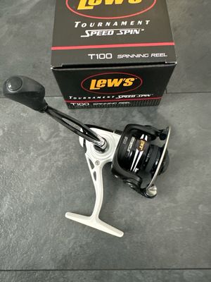 Lew&#39;s Tournament Speed Spin T100 5.2:1 Spinning Reel