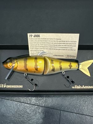 Fish Arrow IT-Jack (Megabass Model) Peacock Tuned By Ito Engineering