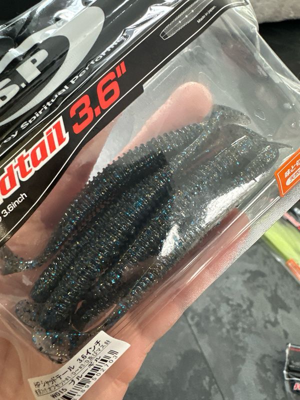 OSP HP Shadtail 3.6inch W015 Blue Gill 7pcs/pack