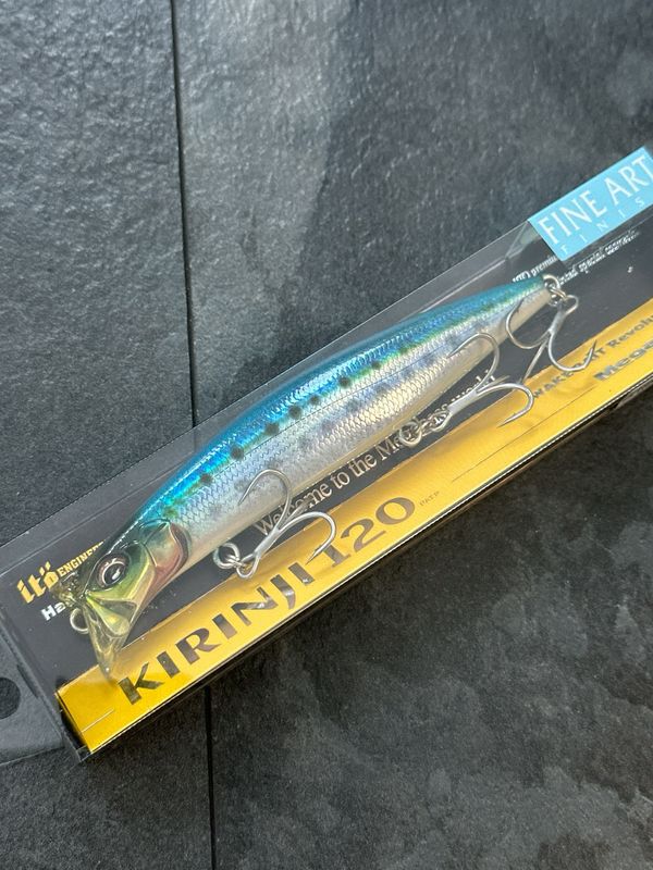 Megabass Kirinji 120 #1 FA Iwashi  120mm/21g/Floating Topwater Popper Saltwater Hooks