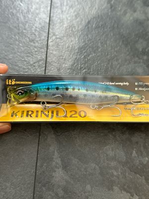 Megabass Kirinji 120 #1 FA Iwashi  120mm/21g/Floating Topwater Popper Saltwater Hooks