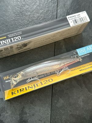 Megabass Kirinji 120 #4 FA Natural Bait 120mm/21g/Floating Topwater Popper Saltwater Hooks